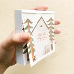 Necktie Memo Block - Little House