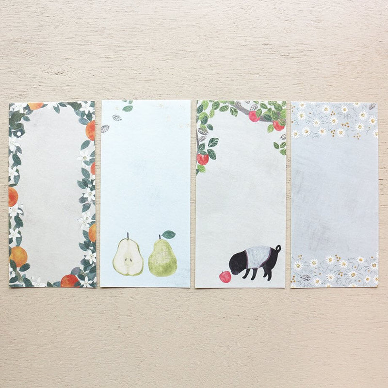 Omori Momoko Memo Pad - Slow Life