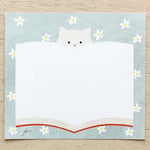 Mariko Fukuoka Memo Block - Meow