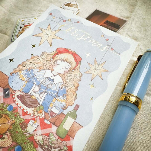 shō Little Happiness Postcard - Merry Christmas