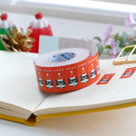 Panda Factory Price Tag Labels // Merikuri Cat (Merry Xmas Cat) (L)