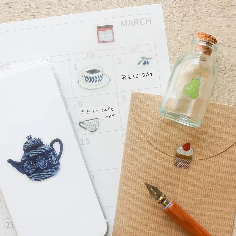 Midori Asano Sticker Sheet - Kitchen