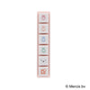 Pochitto6 x Miffy Push-Button Stamp - Miffy Face