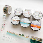 Miki Tamura Washi Tape - Glass Green