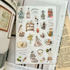 Pion Die-Cut Stickers: Teatime