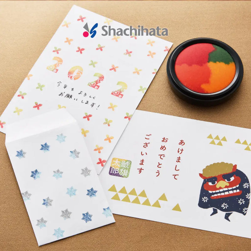 Shachihata Limited Edition Mixed Colour Ink Pad