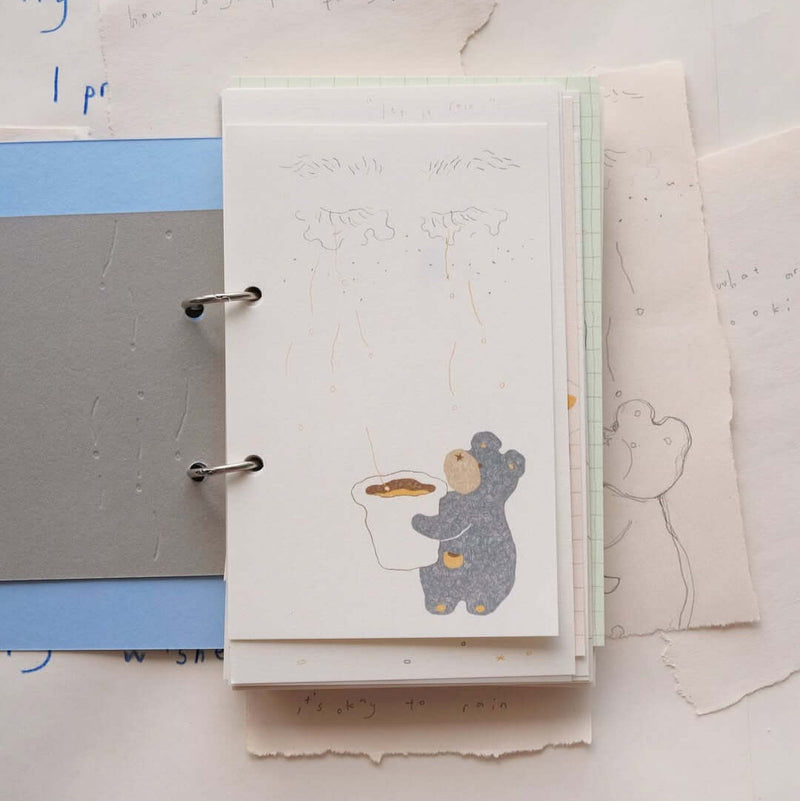 bighands Mood Notebook: Rainy Days [Pre-Order]