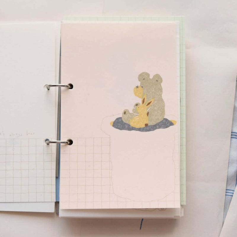 bighands Mood Notebook: Rainy Days [Pre-Order]
