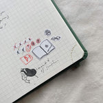 som x bighands Rubber Stamp: Celebrating My Morning Routines