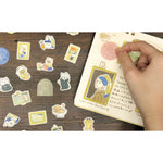 Furukawashiko Sticker Flakes - Museum Animals // Milkmaid