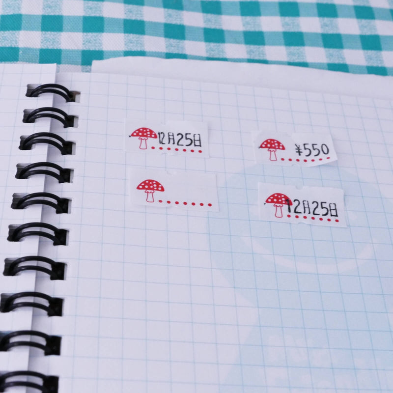 Panda Factory Price Tag Labels // Mushroom