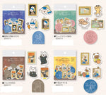 Furukawashiko Sticker Flakes - Museum Animals // The Birth of Venus