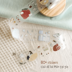 teayou Die-Cut PET Tape: Uchi no Neko (my home cat)