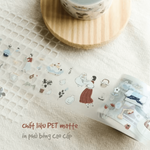 teayou Die-Cut PET Tape: Uchi no Neko (my home cat)