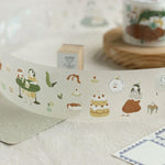 teayou Die-Cut PET Tape: Uchi no Wanchan (my home dog)