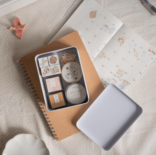 shō Little Happiness Metal Storage Box - My Sticker Box