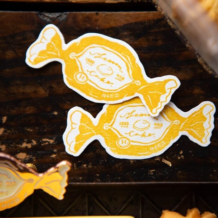 OURS Lemon Cake Rubber Stamp 2.0