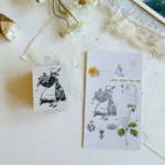 Mitobe Naoko Rubber Stamp - Bouquet