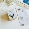 Mitobe Naoko Rubber Stamp - Star Catcher