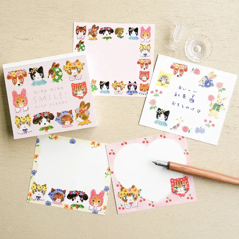 Aiko Fukawa Memo Block - niko niko SMILE!