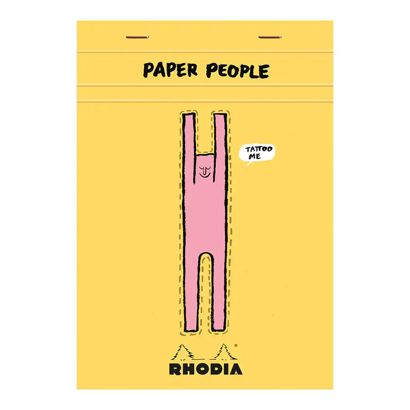 Rhodia x Jean Jullien 90th Anniversary Limited Edition Stapled Notepad - No.16