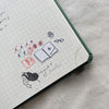 som x noet.co Sticker Sheet: doodles of my day