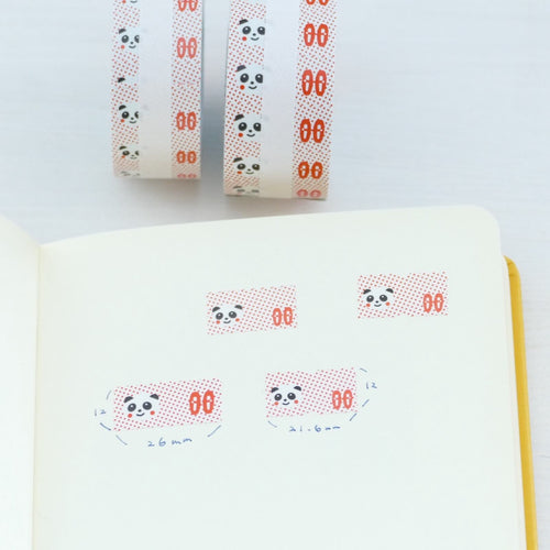 Panda Factory Price Tag Labels // Panda Bun (L)