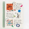 Paper Message Daily Mini Calendar 2026