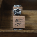 Yamadoro Double-Sided Rubber Stamp - Components of The Clock