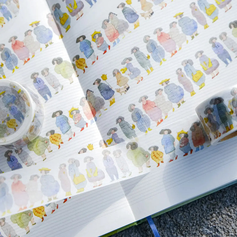 dodolulu Washi Tape: Passers by