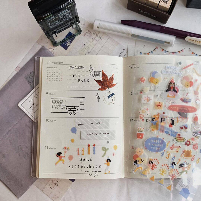 Hightide Poche: Les Agenda de L'Année 2025 (Weekly Block Diary)