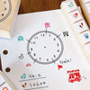 Pochitto6 Push-Button Stamp - Schedule Book / Planner