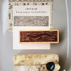 a kind of cafe Limited Edition Rubber Stamp | Poetry Ribbon