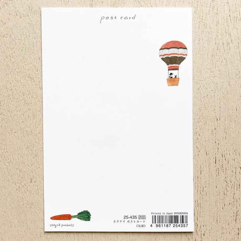 Necktie Postcard - Balloon