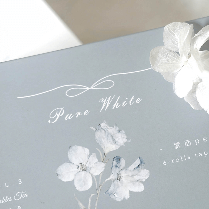 Freckles Tea Vol. 3 Floral Silver Foil Tracing Paper Pad