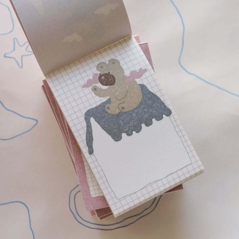bighands Memo Pad - Rainy Days