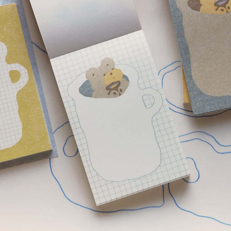 bighands Memo Pad - Rainy Days
