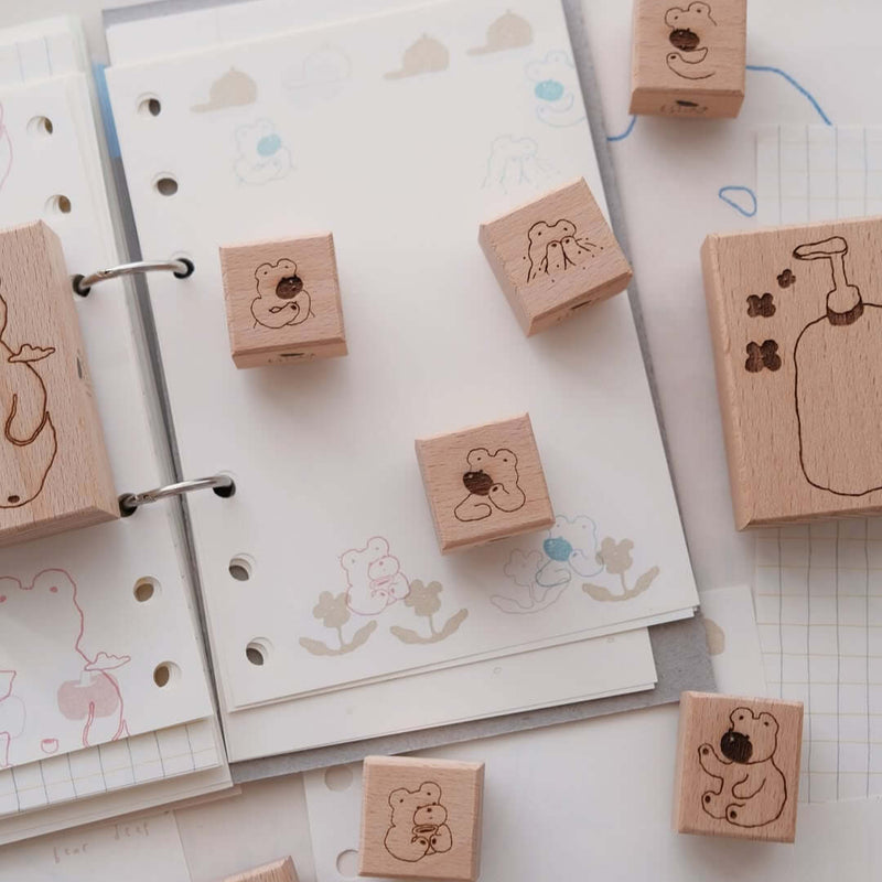bighands Rubber Stamp Collection - Rainy Days