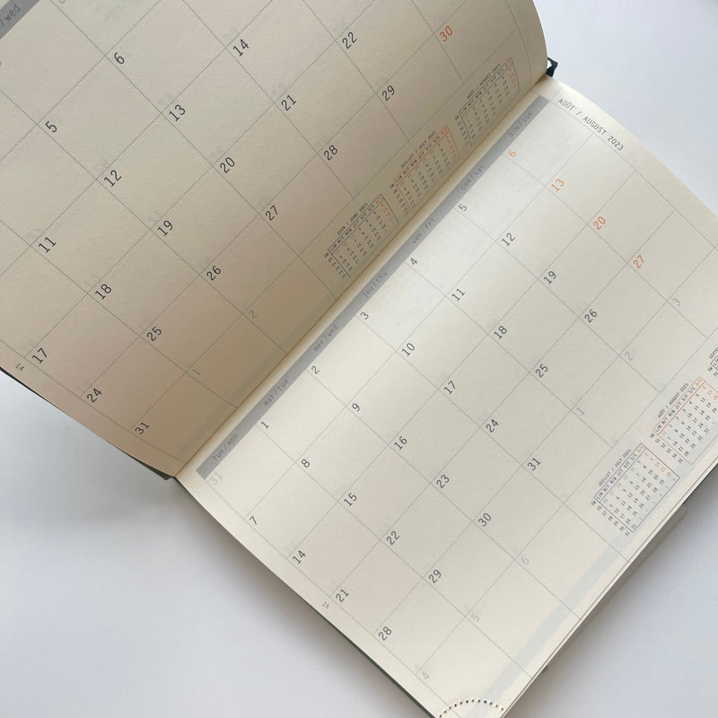 Rhodia Webplanner 2025 - Vertical Grid