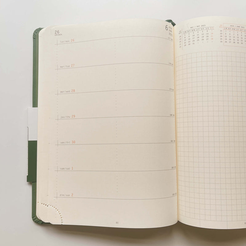 Rhodia Webplanner 2024 - Horizontal Grid