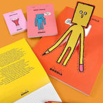 Rhodia x Jean Jullien 90th Anniversary Limited Edition Stapled Notepad // No.12