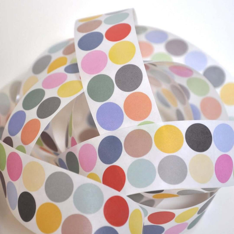 flagg Roll Masking Label - Ring & Dot