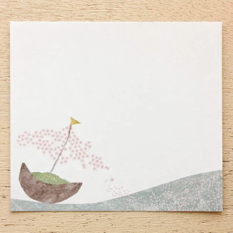 Omori Momoko Memo Block - Sakura