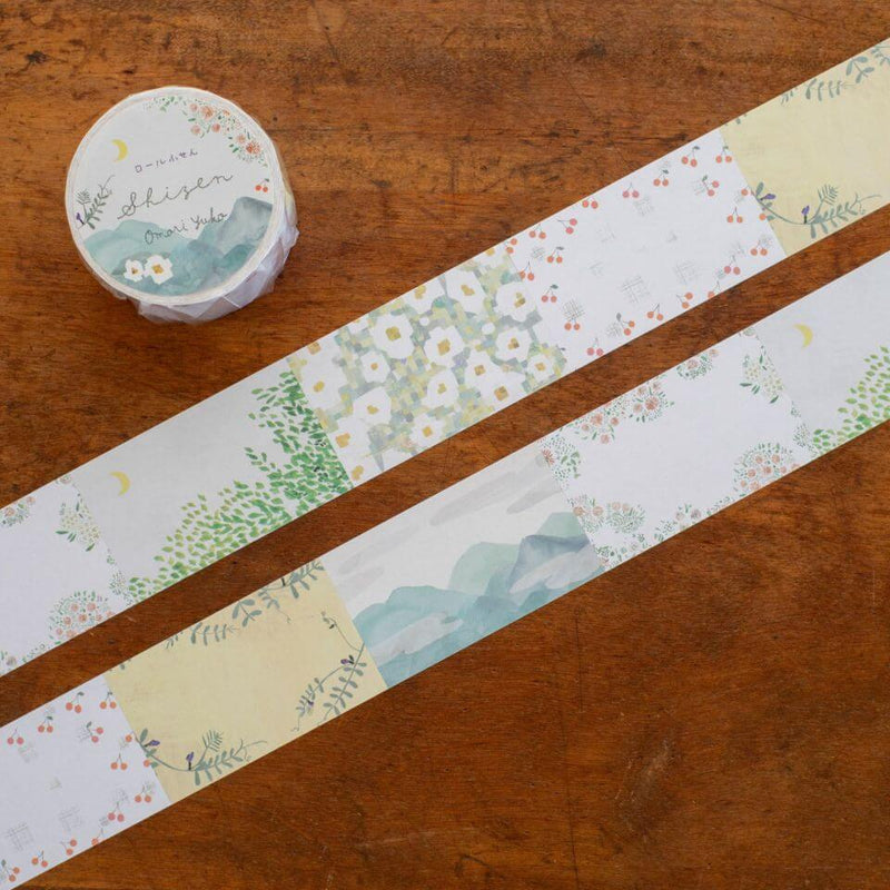 Omori Momoko Sticky-Memo Roll | shizen (nature)