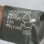 Yamadoro Canvas Shoulder Bag - Headwinds are Better for Flying