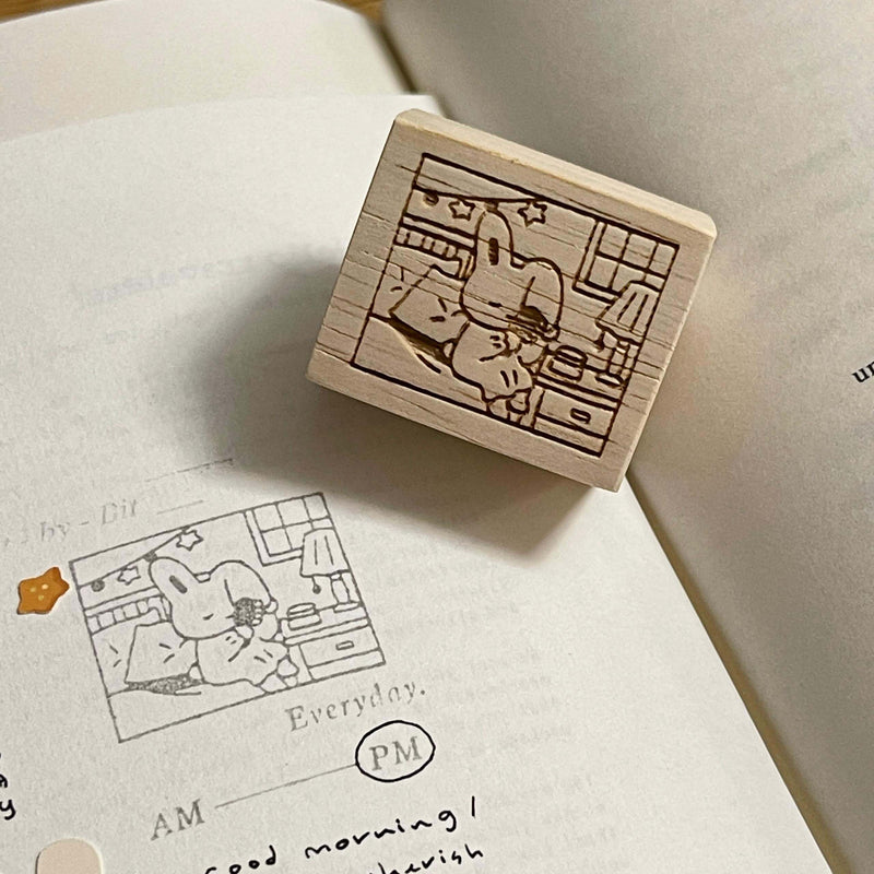 som x hatsu midori Rubber Stamp: My Everyday Corner