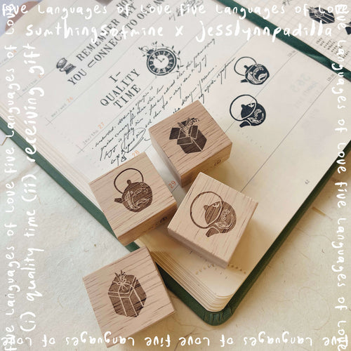 som studio x Jesslynnpadilla Rubber Stamp - ii. Receiving Gift