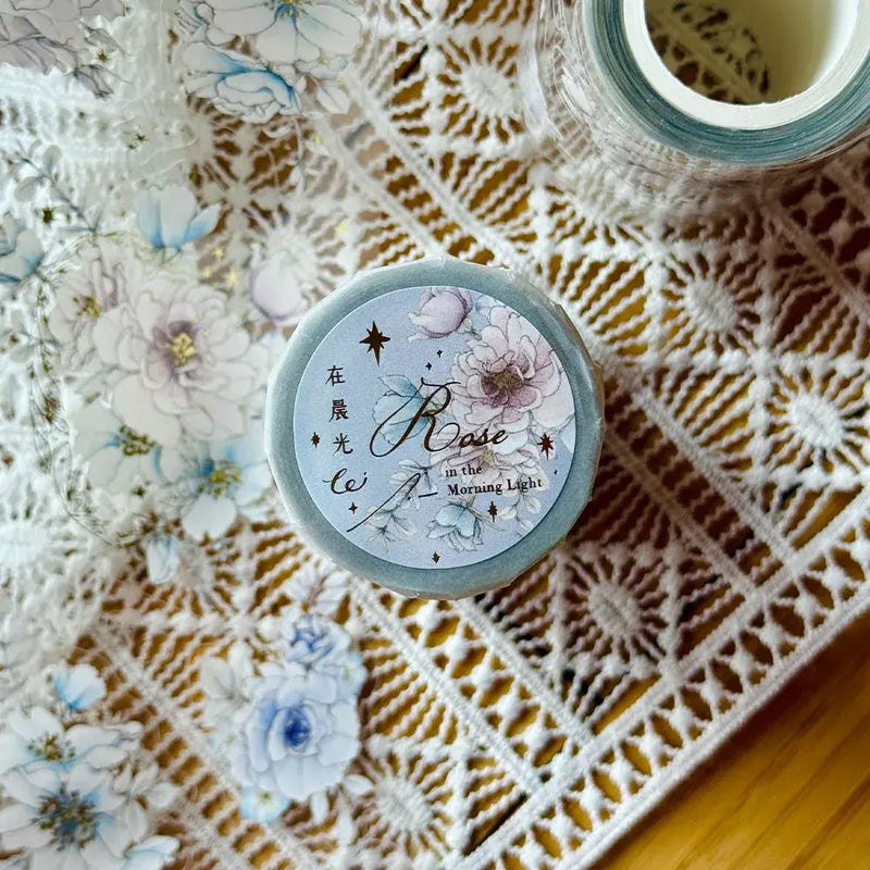 som x Loi Design PET Tape: Roses in the Morning Light