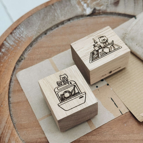 som x maru paper Rubber Stamp: The Wash Up