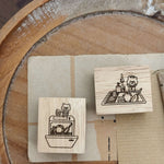 som x maru paper Rubber Stamp: The Wash Up